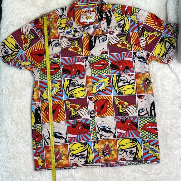 π€© Comic Print Shirt - Picture 3 of 5